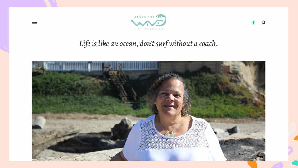 Above the Wave Life Coaching Website created by the Helps2 team