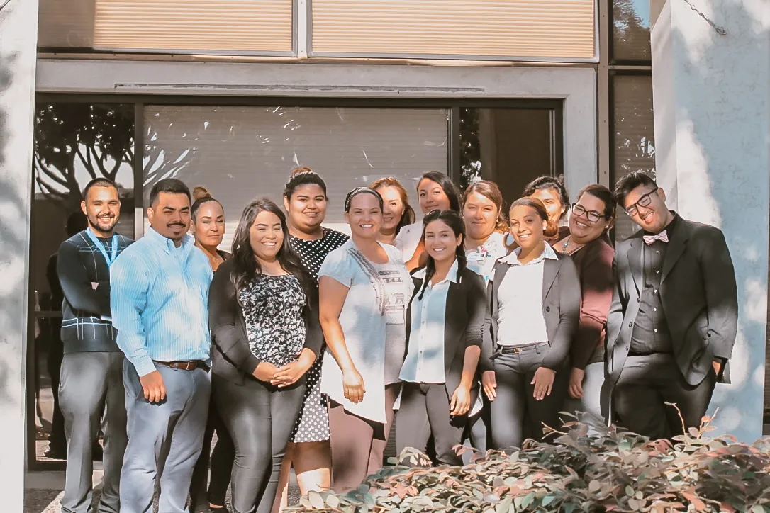 Students at Central Coast College, a past client of Helps2.