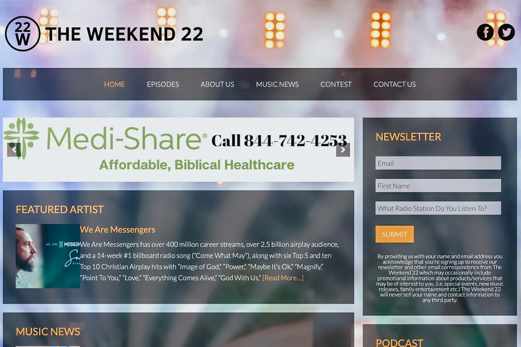 Photo of Amped Creative Website
