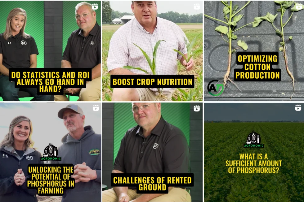 AgroTech Instagram Collage