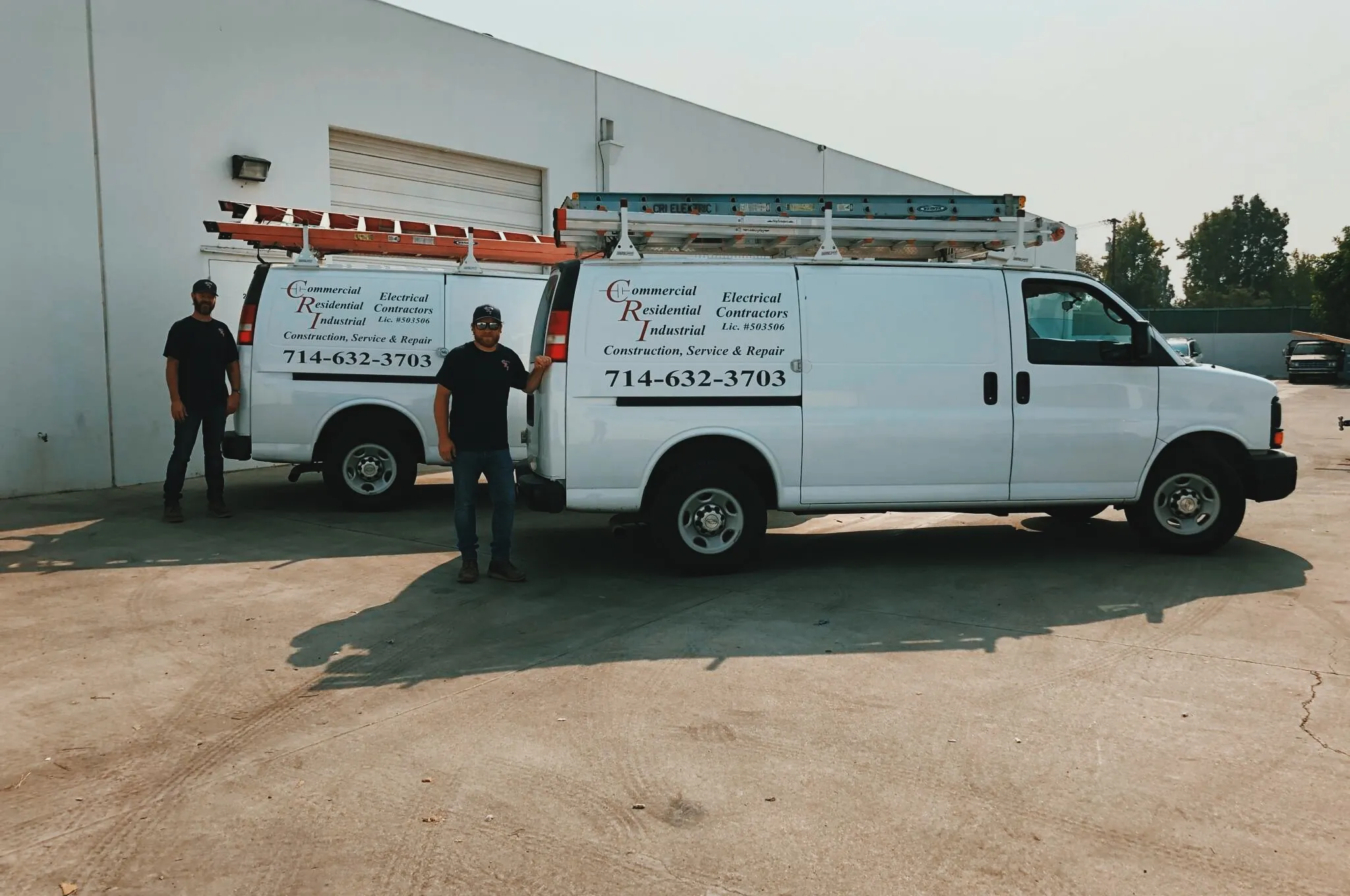 C.R.I. Electric's Service Department - Picture used for Helps2's web design!